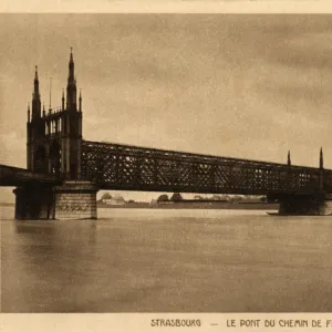 Strasbourg, France - The Railway Bridge