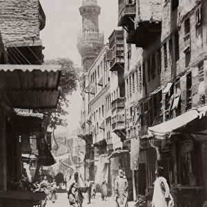 Street in Cairo, Egypt, c. 1890