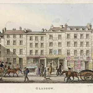 Street Scene of Glasgow