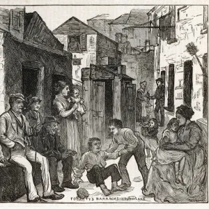 Street Scene / Slum / 1875