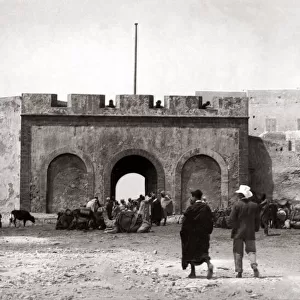 Street scene, Tangier, Morocco, c. 1900