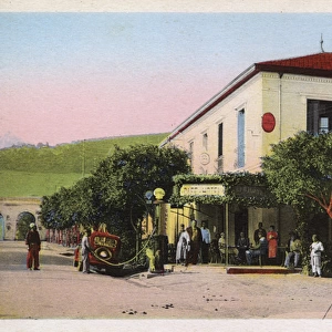 Street scene in Tenes, Chief Province, Algeria
