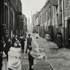 Street in Wapping, East End of London