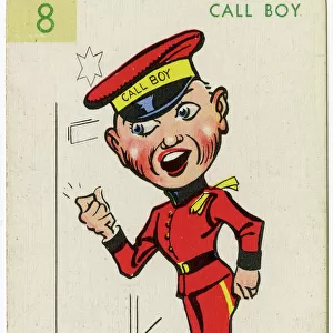 Strip tease card game - Theatre suit - Call Boy