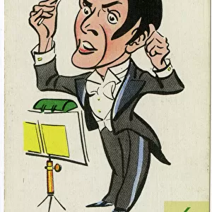 Strip tease card game - Theatre suit - Conductor