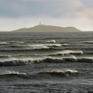 Strong winds in Kirkcudbright Bay, SW Scotland