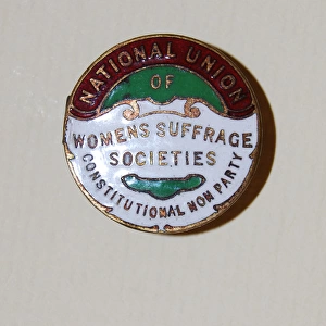 Suffrage Badge N. U. W. S. S