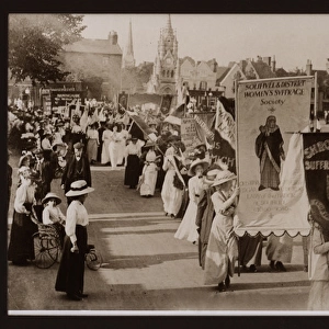 Suffrage March Stratford on Avon 1911