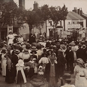 Suffrage Meeting Stratford on Avon 1911