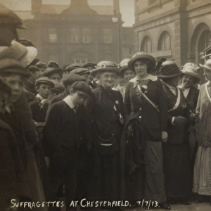 Suffrage Pilgrimage N. U. W. S.s 1913