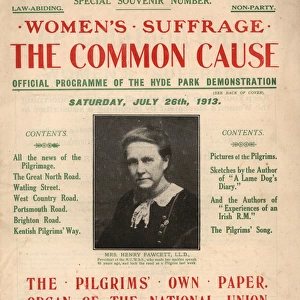 Suffrage Pilgrimage NUWSS 1913