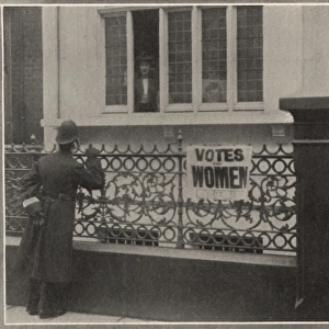 Suffragette Augustine Birrells Doorstep