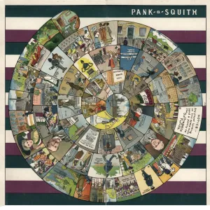 Suffragette Board Game PANK-A-SQUITH