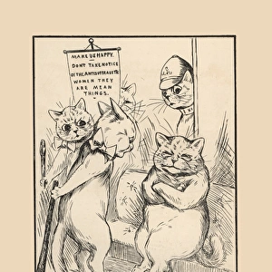 Suffragette Cats Premier House of Commons