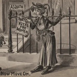 Suffragette Chained to Railings Petition