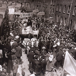 Suffragette Demonstration W. S. P. U London 1908
