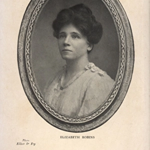 Suffragette Elizabeth Robins