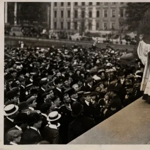 Suffragette Emmeline Pankhurst Trafalgar Square