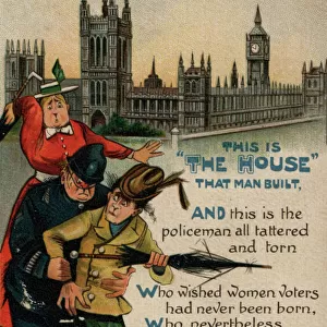 Suffragette House that Man Built Policeman