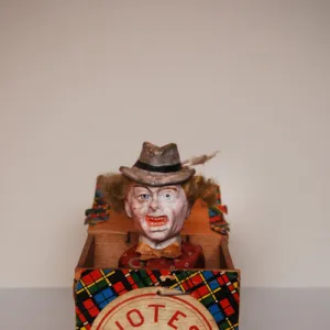 Suffragette Jack-in-the-Box Votes for Women