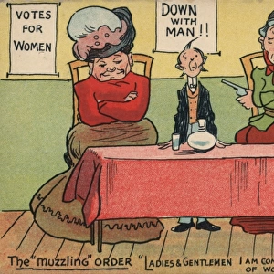 Suffragette, the Muzzling Order