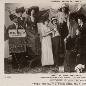 Suffragette Play How the Vote was Won
