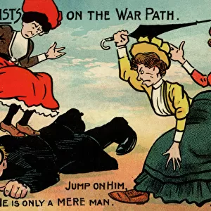 Suffragette Suffragists on the WarPath