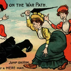 Suffragette Suffragists on the WarPath