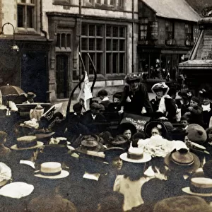 Suffragettes Pankhurst and Gawthorpe Rutland 1907