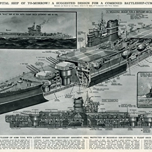 Suggested design for warship by G. H. Davis