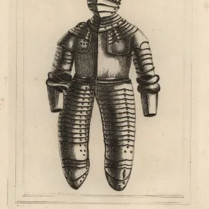 Suit of horsemans armour, circa 1600