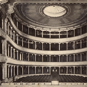 Sulmona, L Aquila, Italy - Teatro Maria Caniglia