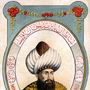 Sultan Bayezid I - leader of the Ottoman Turks