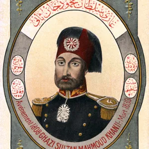 Sultan Mahmud II - ruler of the Ottoman Turks