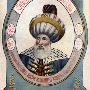 Sultan Mehmed II - leader of the Ottoman Turks