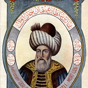 Sultan Osman I - leader of the Ottoman Turks