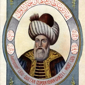 Sultan Osman I - leader of the Ottoman Turks