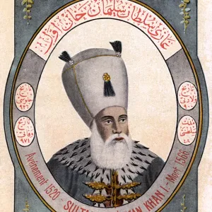 Sultan Suleiman the Magnificent - ruler of the Ottoman Turks