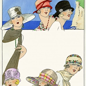 Summer hats by Agnes and Lucie Hamar