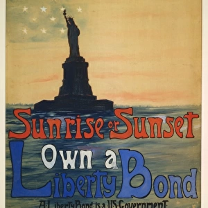 Sunrise or sunset own a Liberty Bond