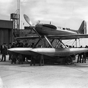 Supermarine S6B S1595 now on display in the Science Museum
