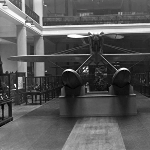 Supermarine S6B S1595 on display in the Science Museum in