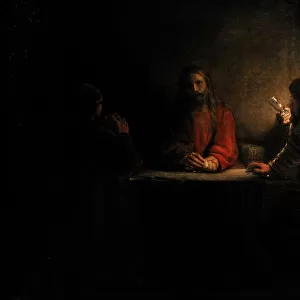Supper at Emmaus, 1648, by Rembrandt van Rijn (1606-1669)
