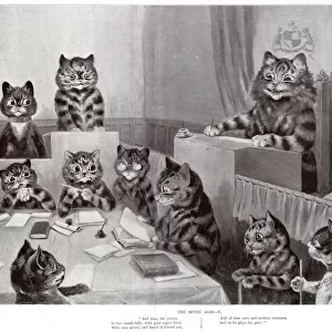 Supplement, The Seven Ages by Louis Wain - Five