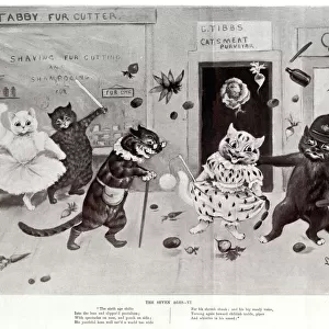 Supplement, The Seven Ages by Louis Wain - Six