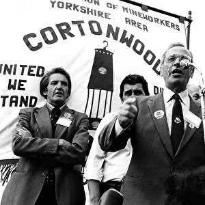Supporting Miners strike 1984