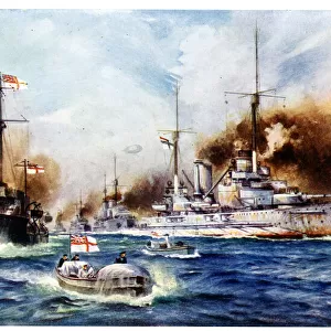 Surrender of German fleet, WW1