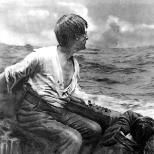 Survivors in a Lifeboat, 1918