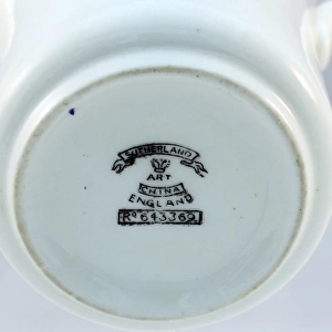 Sutherland China cream jug - Flags of the Allies