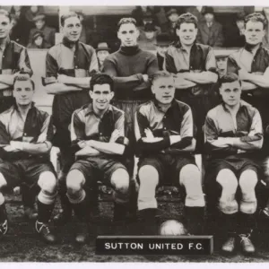 Sutton United FC football team 1936